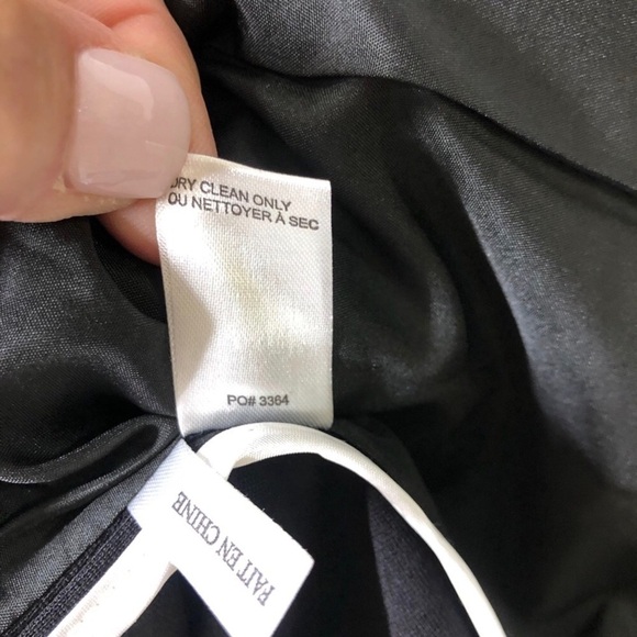 Amanda & Chelsea Women’s Piped Shoulder Ponte Black Jacket Blazer Size 3X - Picture 8 of 8